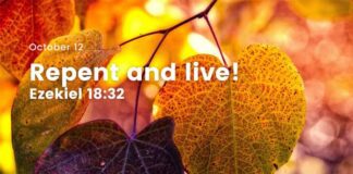 True Conversion. Devotional for Today, October 12 True Conversion Devotional for Today October 12