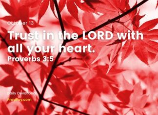 Will you open the door to God? Devotional for Today, October 13 Will you open the door to God Devotional for Today October 13