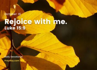 God’s Love brings Joy. Devotional for Today, October 16 God's Love brings Joy Devotional for Today October 16