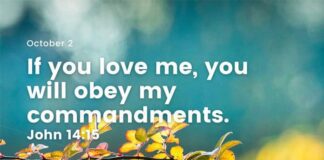 Love is the Main Motive. Devotional for Today, October 2 Love is the Main Motive Devotional for Today