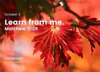 Love like Jesus. Devotional for Today, October 3 Love like Jesus Devotional for Today October 3