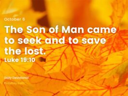 Jesus is surprising Devotional for Today October 6