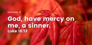 True Love is Impossible Without God. Devotional for October 8 True Love is Impossible Without God Devotional for today October 8