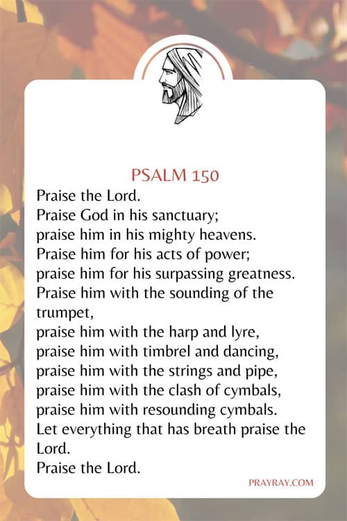 Praise prayer Psalm 150
