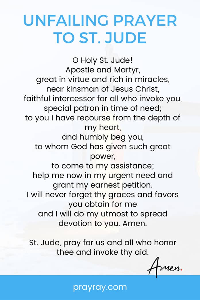 st Jude prayer