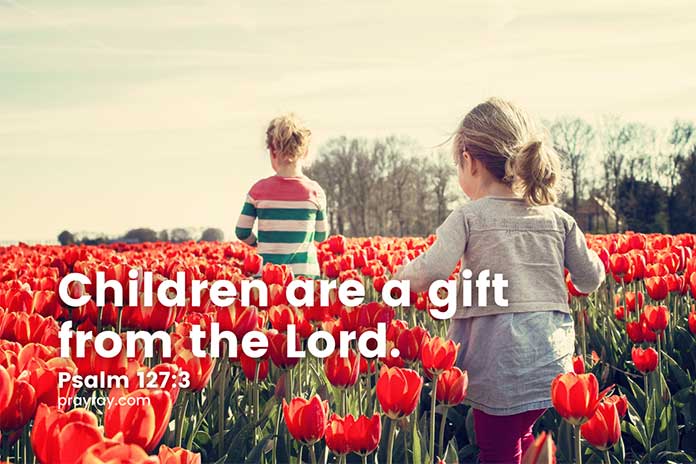 Prayer for My Children helps them to cope with difficult situations
