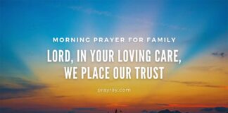 Morning Prayer for Family – A Fresh Start Every Day Morning prayer for family