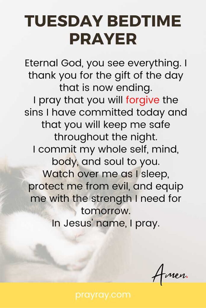 Tuesday night prayer