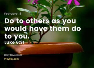Serve Others with Love: Devotional Prayer for Today, February 15 Serve Others with Love Devotional Prayer for Today February 15