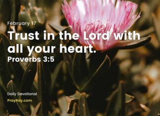 Give All Your Anxiety to God – Devotional for Today, February 17 Give all your anxiety to God Devotional for Today February 17