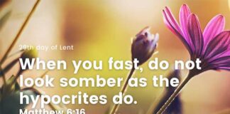 Fast for God, not for people. Daily Devotional 29th day of Lent Fast for God not for people Daily Devotional 29th day of Lent