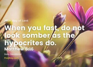 Fast for God, not for people. Daily Devotional 29th day of Lent Fast for God not for people Daily Devotional 29th day of Lent