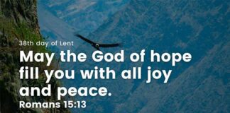 Renew Your Hope in the Lord – Daily Devotional 38th day of Lent Renew Your Hope in the Lord Daily Devotional 38th day of Lent