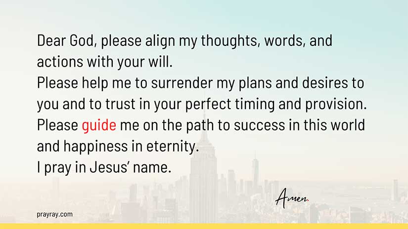 PRAYER FOR SUCCESS in Business, Job, Exams