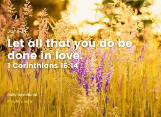Radical Love – Daily Devotional for June 14 Radical Love daily Devotional for June 14