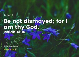 Walking by Faith – Daily Devotional for June 15 Walking by Faith daily Devotional for June 15