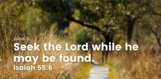 Build a life according to God’s calling – Daily Devotional for June 2 Life according to God's calling Daily Devotional