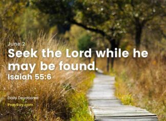 Build a life according to God’s calling – Daily Devotional for June 2 Life according to God's calling Daily Devotional