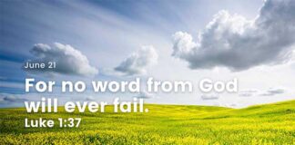 Deepen your Faith – Daily Devotional for June 21 Deepen your Faith daily Devotional for June 21