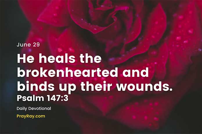 How to Heal a Broken Heart daily Devotional for June 29