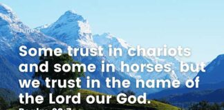 Trust in God is the Principle of Life – Daily Devotional for June 3 Trust in God is the Principle of Life daily Devotional