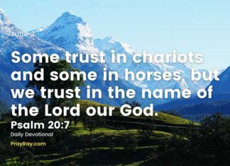 Trust in God is the Principle of Life – Daily Devotional for June 3 Trust in God is the Principle of Life daily Devotional