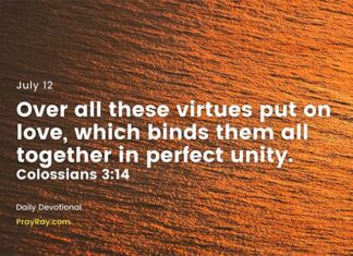 Cultivating Faith and Unity at Home – Daily Devotional for July 12 Cultivating Faith and Unity at Home daily Devotional for July 12