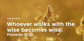 Nurturing Friendships in Christ – Daily Devotional for September 1 Nurturing friendships in Christ daily Devotional for September 1