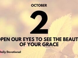 Discover the Joy of Divine Grace – Daily devotional for October 2