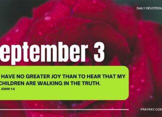 Parenting with Purpose – Daily Devotional for September 3 Parenting with Purpose daily Devotional for September 3