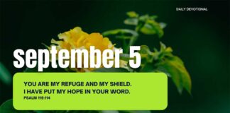 Find Hope and Assurance in God’s Word – Devotional September 5 Find Hope and Assurance in God's Word daily devotional September 5