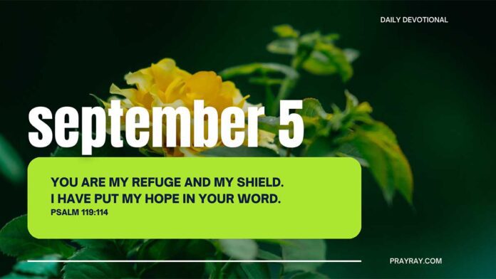 Find Hope and Assurance in God's Word daily devotional September 5