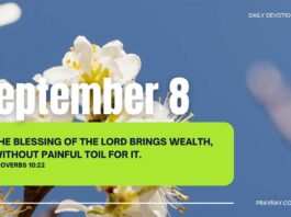 Managing Money God's Way daily Devotional for September 8