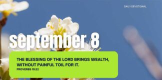 Managing Money God’s Way – Daily Devotional for September 8 Managing Money God's Way daily Devotional for September 8