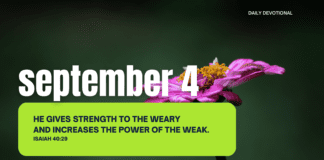 Life-Changing Power of the Bible – Devotional for September 4 Life-Changing Power of the Bible devotional for September 4