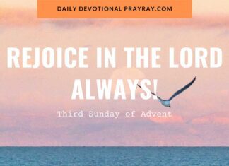 Third Sunday of Advent – Rejoice in the Lord! Third Sunday of Advent 2023 rejoice in the Lord