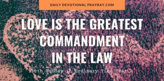 Love God, Love People – 30th Sunday in Ordinary Time Year A 30th Sunday in Ordinary Time Year A