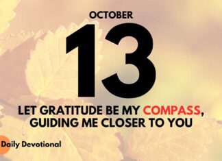 Celebrate God’s Goodness – Daily Devotional for October 13 Celebrate God’s Goodness daily Devotional for October 13