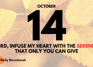 The Peace of Christ in Your Soul – Daily Devotional for October 14 The Peace of Christ in Your Soul daily Devotional for October 14