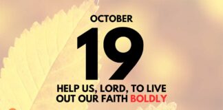 Victory in Christ, Overcoming Through Faith, Devotional October 19 Victory in Christ overcoming Through Faith devotional for October 19