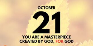 Fulfill Your God-Given Purpose – Daily Devotional for October 21 Fulfill Your God-Given Purpose daily Devotional for October 21