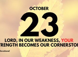Surrendering Our Worries to God – Daily Devotional for October 23 Surrendering Our Worries to God Daily Devotional for October 23