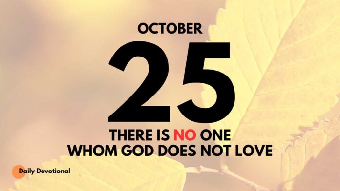 Nicodemus and Jesus daily Devotional for October 25
