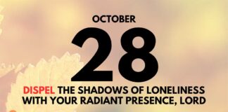 Help me, Lord, Fight this Loneliness – Devotional for October 28 Help me, Lord, Fight this Loneliness devotional for October 28