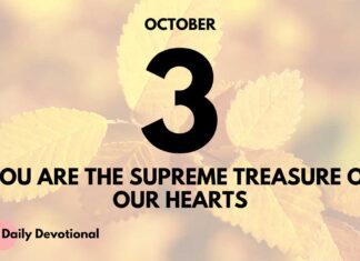 Joy of Knowing Jesus – Daily Devotional for October 3 Joy of Knowing Jesus daily Devotional for October 3