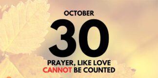 Be Constant in Prayer – Daily Devotional for October 30 Be Constant in Prayer daily Devotional for October 30