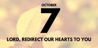 Only God Can Satisfy Your Thirst – Daily Devotional for October 7 Only God Can Satisfy Your Thirst aily Devotional for October 7