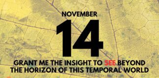 Vision of the Kingdom of Heaven – Devotional for November 14 Vision of the Kingdom of Heaven devotional for November 14
