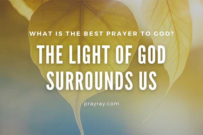 what is the best prayer to God