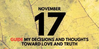 Choose Love in the Shadow of the End Times – November 17 Choose Love in the Shadow of the End Times devotional November 17